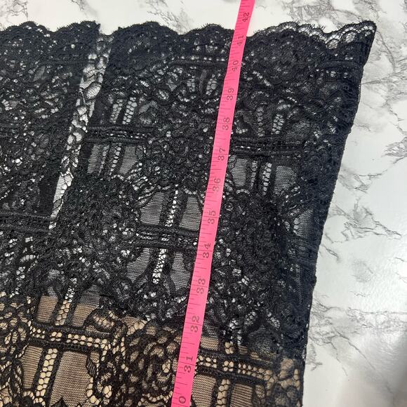 NWT Bronx & Banco Natasha lace dress Sz 2 black tan - Picture 10 of 10